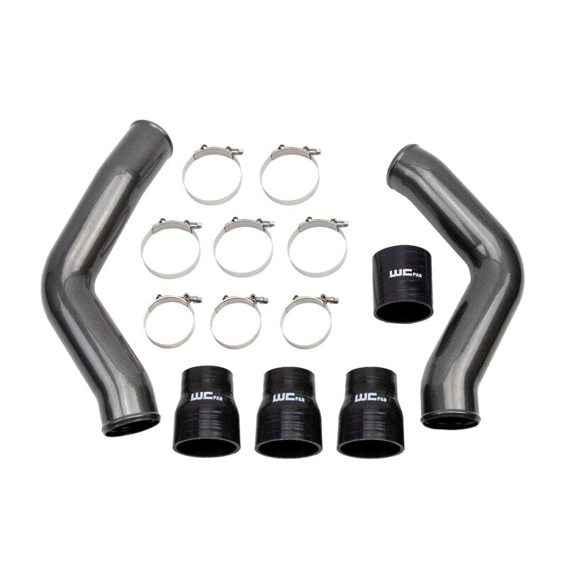 Wehrli 13-18 Cummins 6.7L 3.5in High Flow Intake Bundle Kit Stage 1 - Cat Yellow - WCF100423-CAT