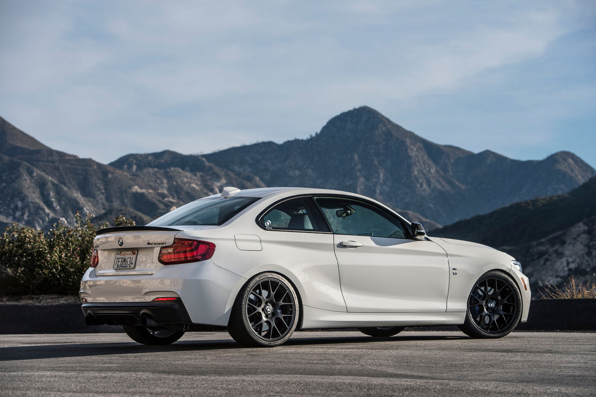 Dinan - Free Flow Axle-Back Exhaust - 2014-2016 BMW M235i - D660-0047-BLK