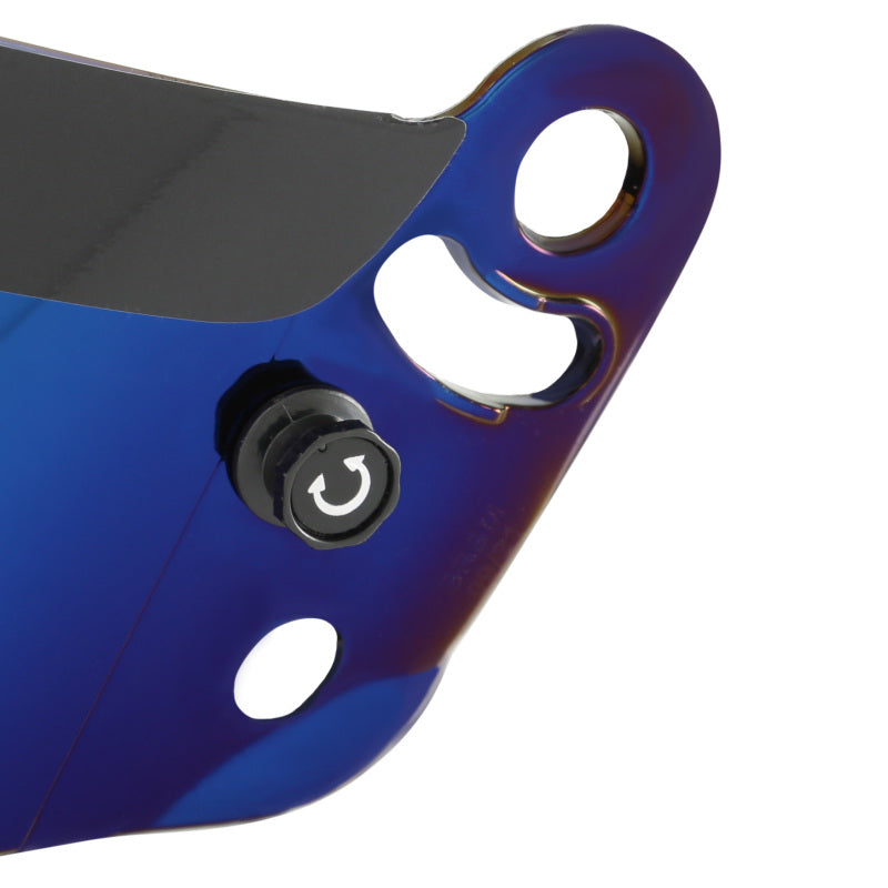 RaceQuip PRO Series Shield - Blue Iridium - 204007RQP