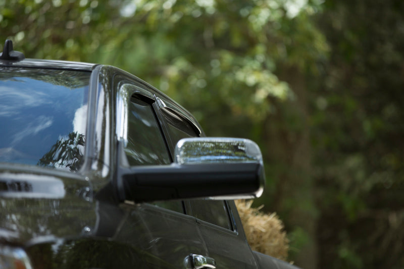 AVS 2019 RAM 1500 Crew Cab Ventvisor Outside Mount Front &amp; Rear Window Deflectors 4pc - Chrome - 684806