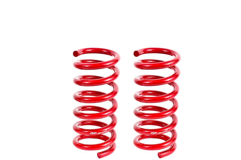 BMR 15-23 S550 Mustang Rear Performance Version Lowering Springs - Red - SP082R