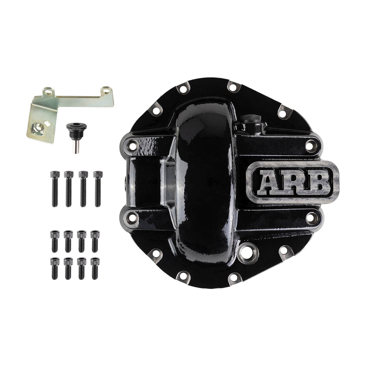 ARB Diff Cover Blk Nissan M226 - 0750008B for 2000-2015 Nissan Xterra - front view