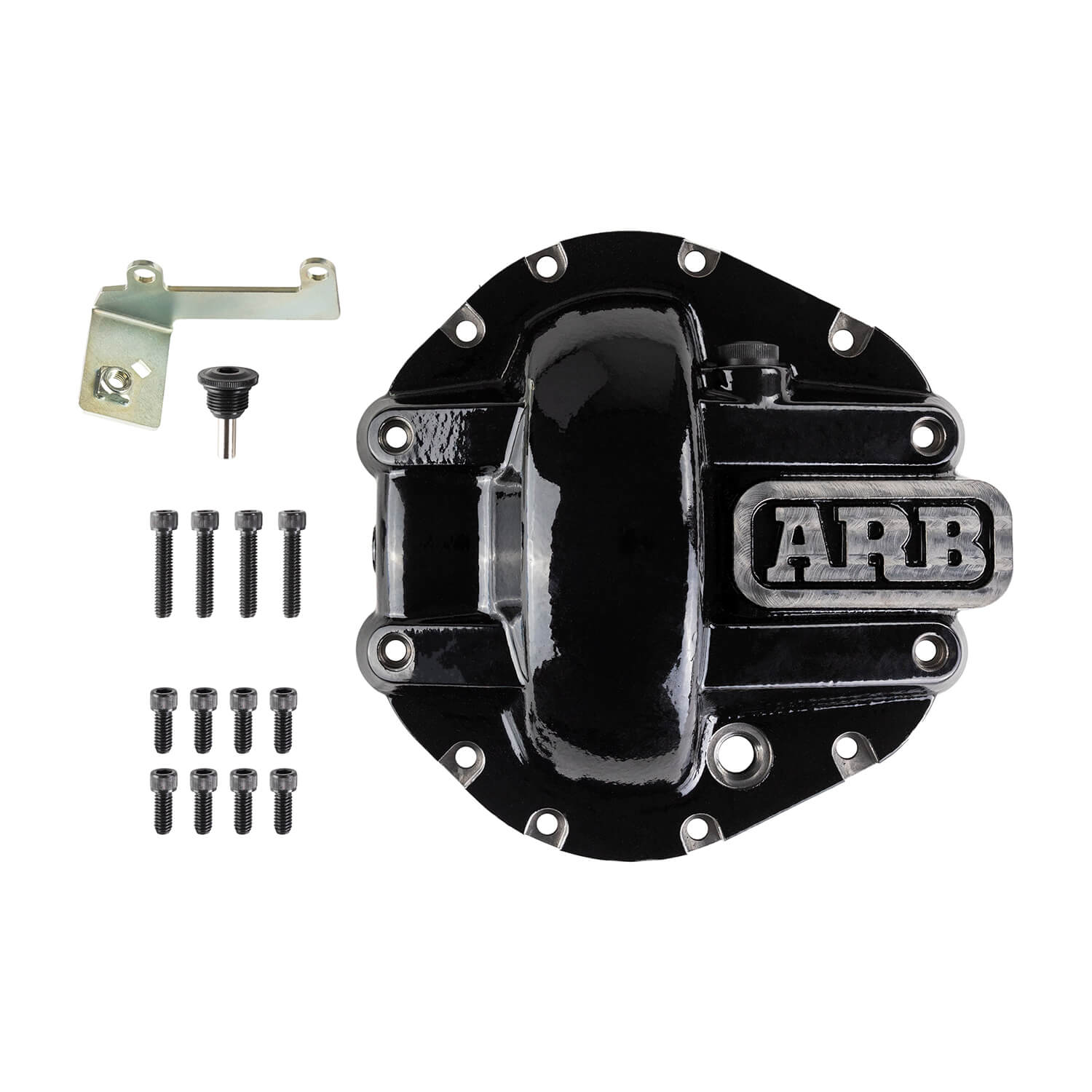 ARB Diff Cover Blk Nissan M226 - 0750008B for 2000-2015 Nissan Xterra - front view