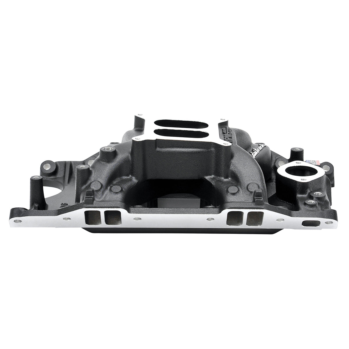 Edelbrock Intake Manifold RPM Air-Gap Small-Block Chrysler 340-360 Black - 75763