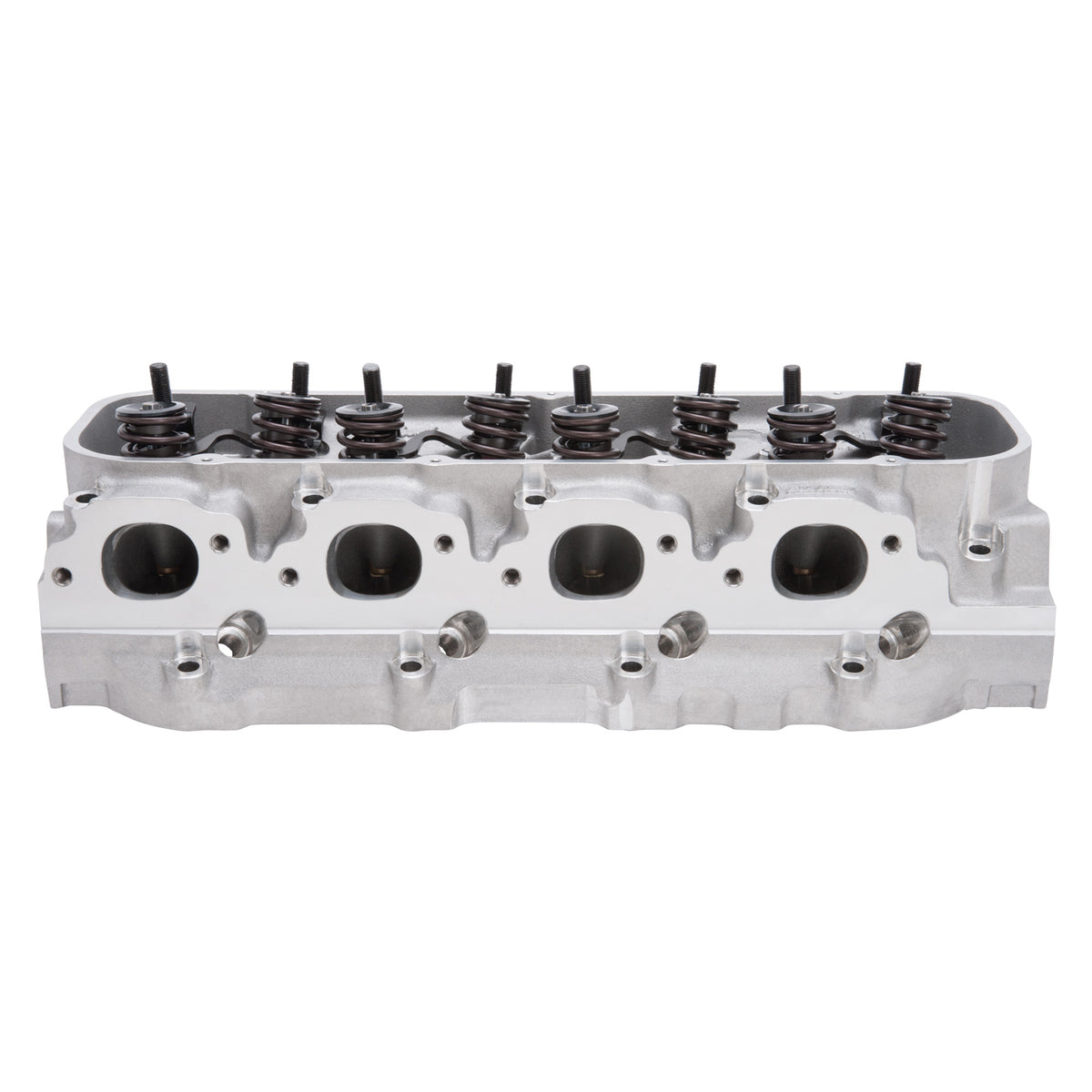 Edelbrock Cyl Head BBC Victor Jr 24 Deg Rect Port 300cc 106cc Combustion Chamber - 77485