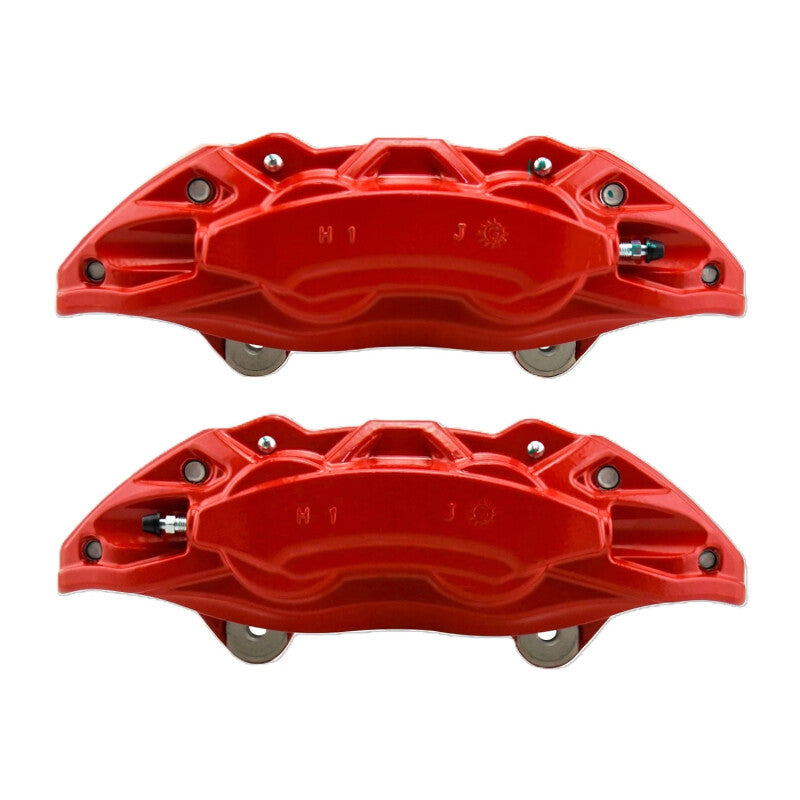 Power Stop 15-23 Ford Mustang Front Red Caliper w/Bracket (Pair) - S15262