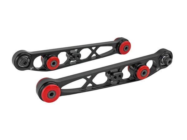 Skunk2 Honda/Acura EG/DC Ultra Series Rear Lower Control Arm Set - Black - 542-05-2195 for 1990-2001 Acura Integra - front vi
