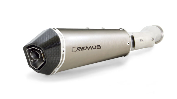 Remus 2018 KTM 790 Duke 77 kW (Euro 4) Hypercone Stainless Steel Slip On w/Heat Shield - 6582 655218 by Remus