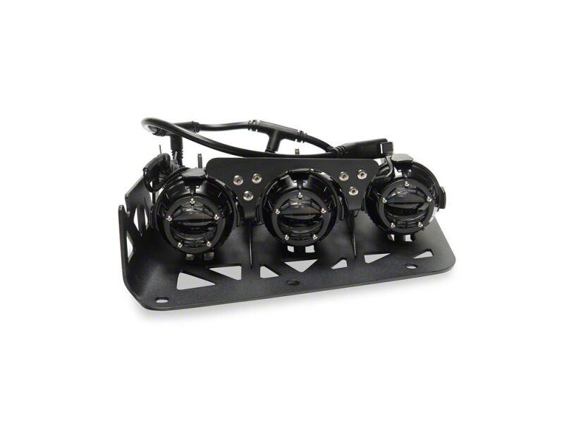 Raxiom 21-26 Bronco Tri-Glo Bumper Mounted LED Fog Light Kit - FB33913 - close-up view