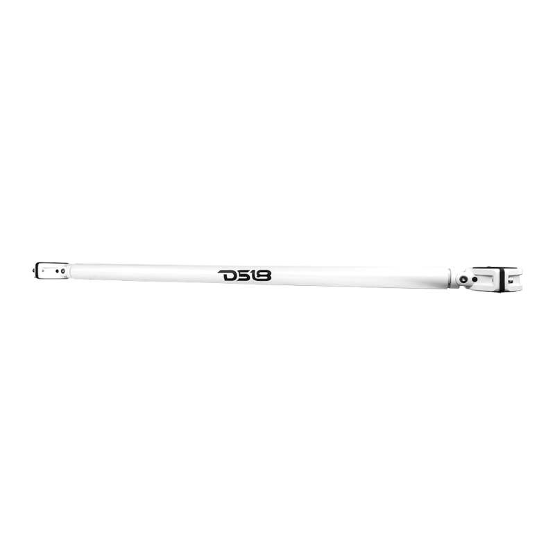 DS18 Speaker Mounting Tube For Towers And Pods Jeep JK/JKU White - JK-TUBE/WH for 2007-2018 Jeep Wrangler - angle view