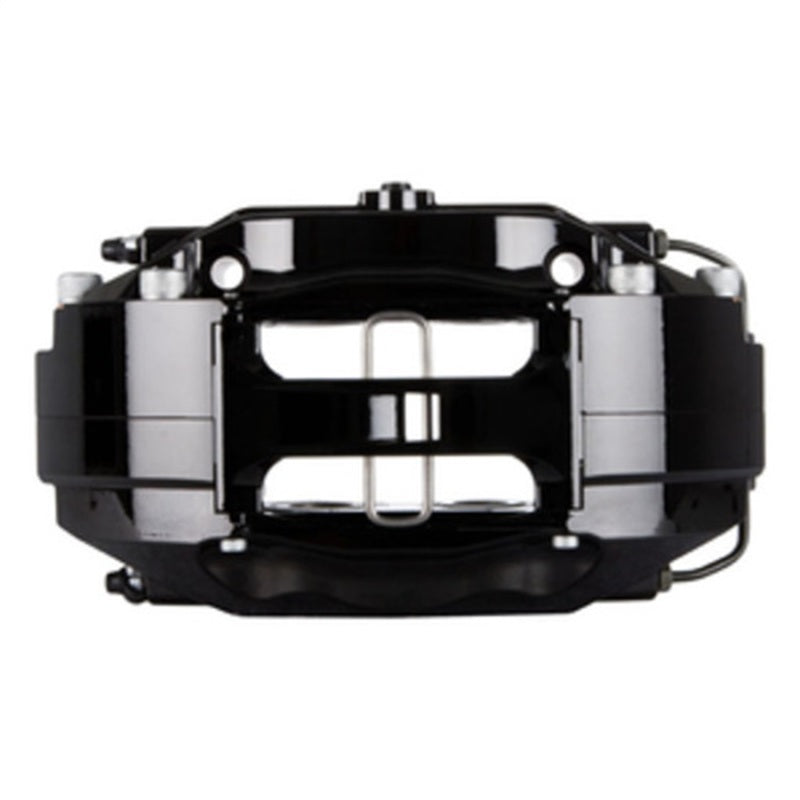 StopTech 01-07 BMW M3 BBK Front w/ Black ST-40 Calipers Slotted 355x32mm Rotors Pads and SS Lines - 83.137.4700.51