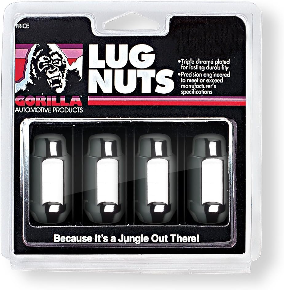 Gorilla Automotive - Bulge Lug 3/4" 12-1.50 CHR Clam - 000000000000041137