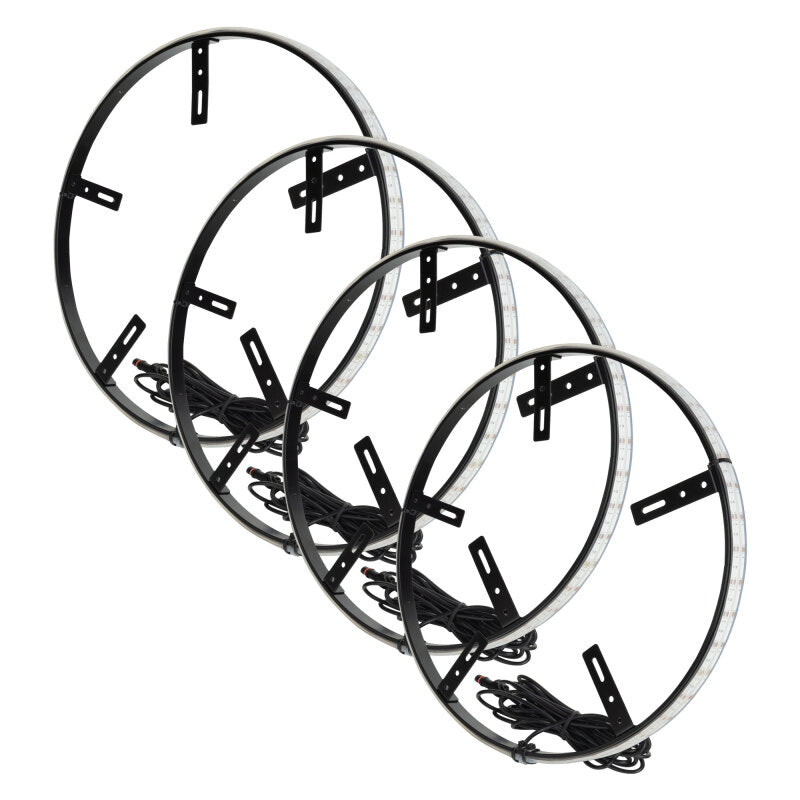 ORACLE Lighting LED Illuminated Wheel Rings 16.5in PLASMA ColorSHIFT w/BC2 Bluetooth Controller - 4238-BC2