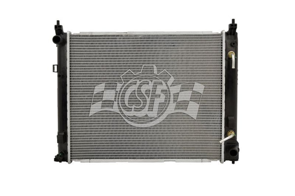 CSF 12-19 Nissan Versa 1.6L OEM Plastic Radiator - 3695 for 2012-2019 Nissan Versa
