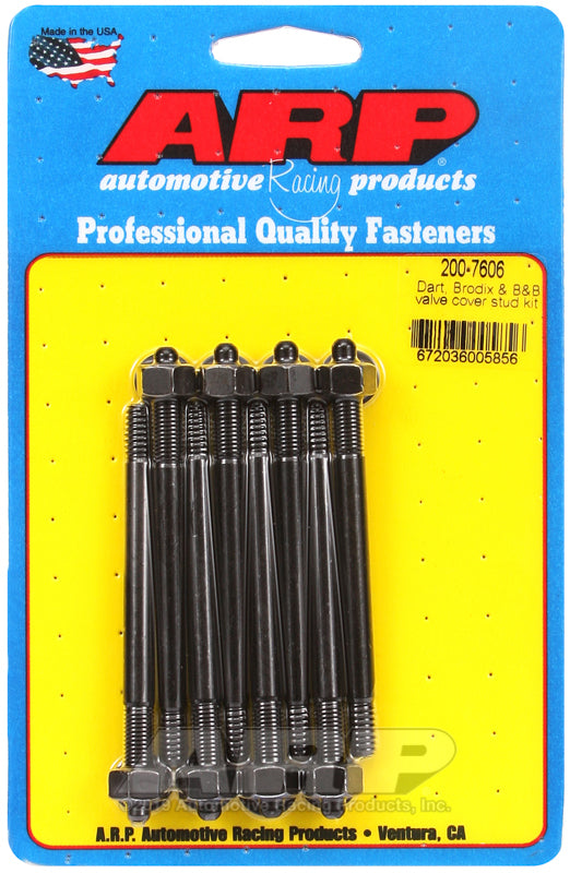 ARP Dart BRodix and B and B Valve Cover Stud Kit - 200-7606 by ARP