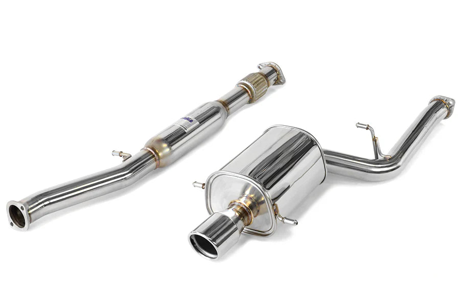 Invidia 02-07 WRX/STi 76mm Q300 Stainless Steel Cat-back Exhaust - HS02SW1G3S