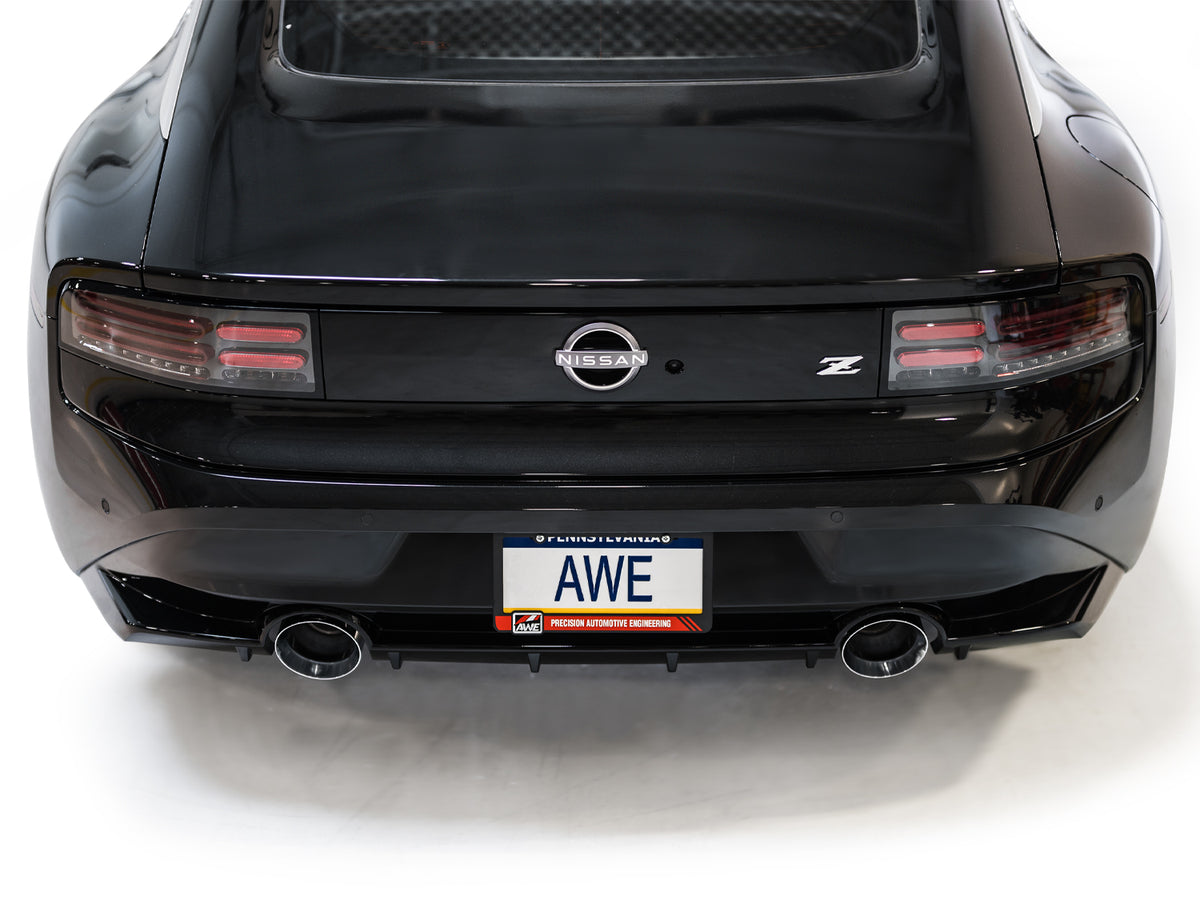 AWE 2023 Nissan Z RZ34 RWD Touring Edition Catback Exhaust System w/ Chrome Silver Tips - 3015-32400