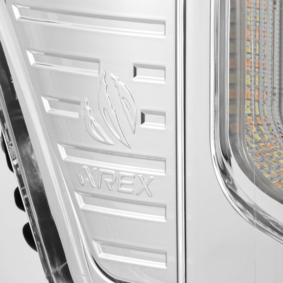 AlphaRex 09-14 Ford F-150 LUXX LED Proj Headlights Plank Style Chrome w/Activ Light/Seq Signal/DRL - 880091 for 2009-2014 For