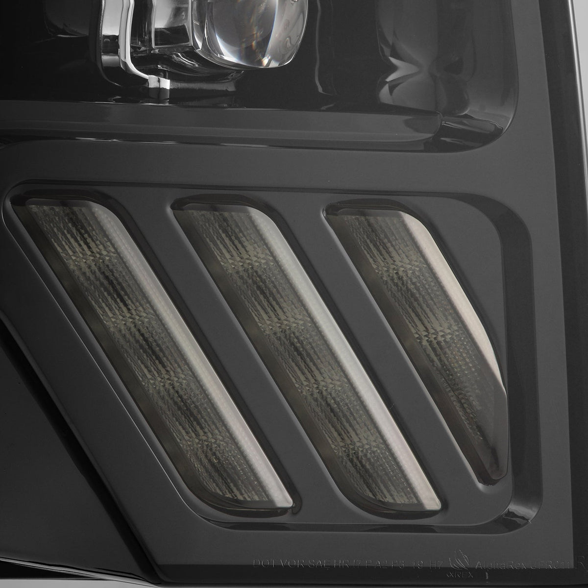 AlphaRex 09-14 Ford F150 NOVA-Series LED Prj. Headlights Alpha Blk w/Activ Light & SeqSig /SB DBL - 880093 for 2009-2014 Ford