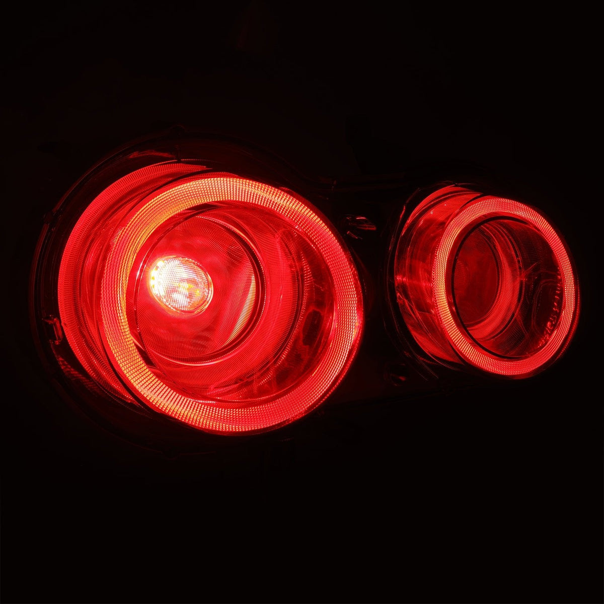 Alpharex 09-25 Nissan GT-R Nova-Series LED Tail Lights - Red Smoke - 692003 for 2009-2025 Nissan GT R - close-up