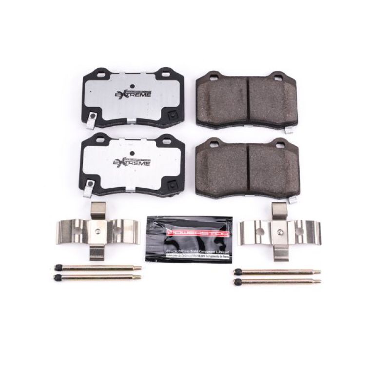 Power Stop 12-23 Dodge Charger Rear Z26 Extreme Street Brake Pads w/Hardware - Z26-1053