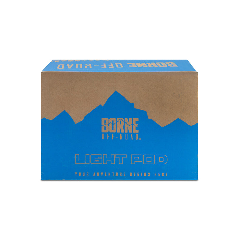 Borne Off-Road 21+ Bronco Light Pods 2pc Ditch 3x3 Spot Upfit - BNLT-BR-21-DT2SU