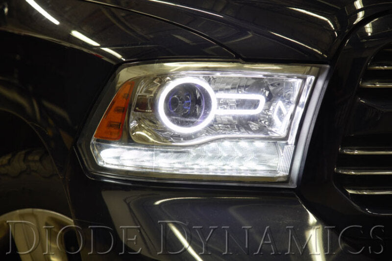 Diode Dynamics Dodge Ram Halo Lights LED 13-18 Ram Switchback Kit - DD2021