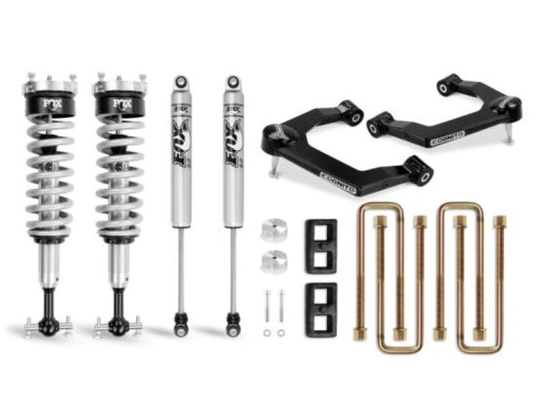 Cognito 19-24 Chevy Silv/Sierra 1500 2/4WD 3in Perf Ball Joint Lvl Lift Kit w/Fox PS Coilovr 2.0 IFP - 210-P0879 for 2019-202