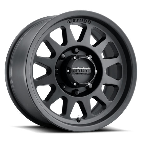 Method MR704 HD 17x9 18mm Offset 8x170 130.81mm CB Matte Black Wheel - MR70479087518H by Method Wheels
