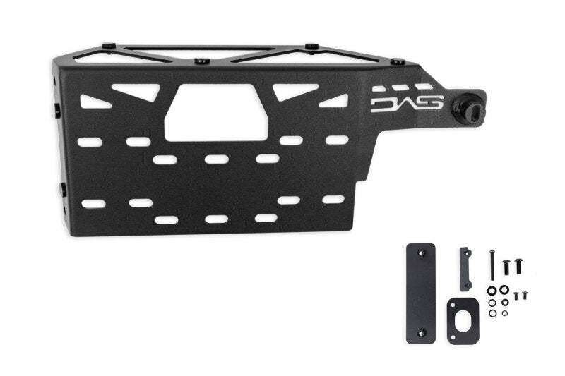 DV8 Offroad 25-26 Toyota 4Runner i-Force MAX Compressor Mount - Micro Texture Black Powder Coat - CMTF3-01