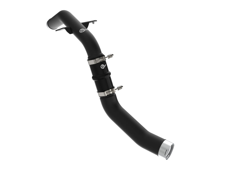 aFe RAM 1500 20-22 V6-3.0L (td) BladeRunner 2-1/2in &amp; 3in Aluminum Hot Charge Pipe Black - 46-20598-B