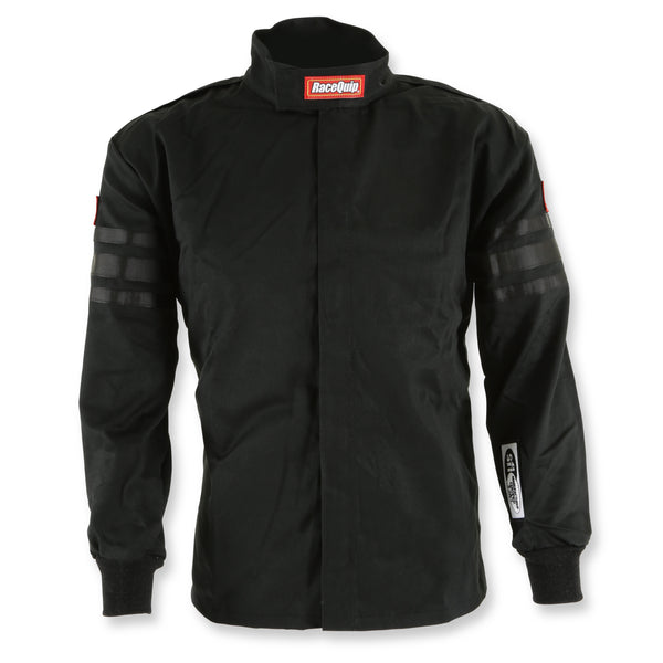 RaceQuip Black Trim SFI-1 JR. Jacket - KMedium