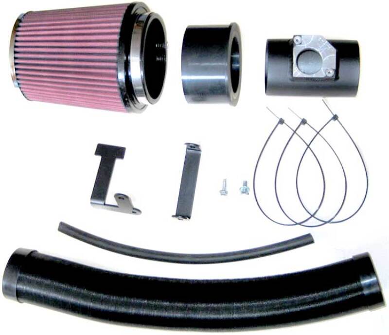 K&N Performance Intake Kit TOYOTA COROLLA T-SPORT, 1.8L, 16V, L4, 189BHP - 57-0594 for 2001-2008 Toyota Corolla - front view