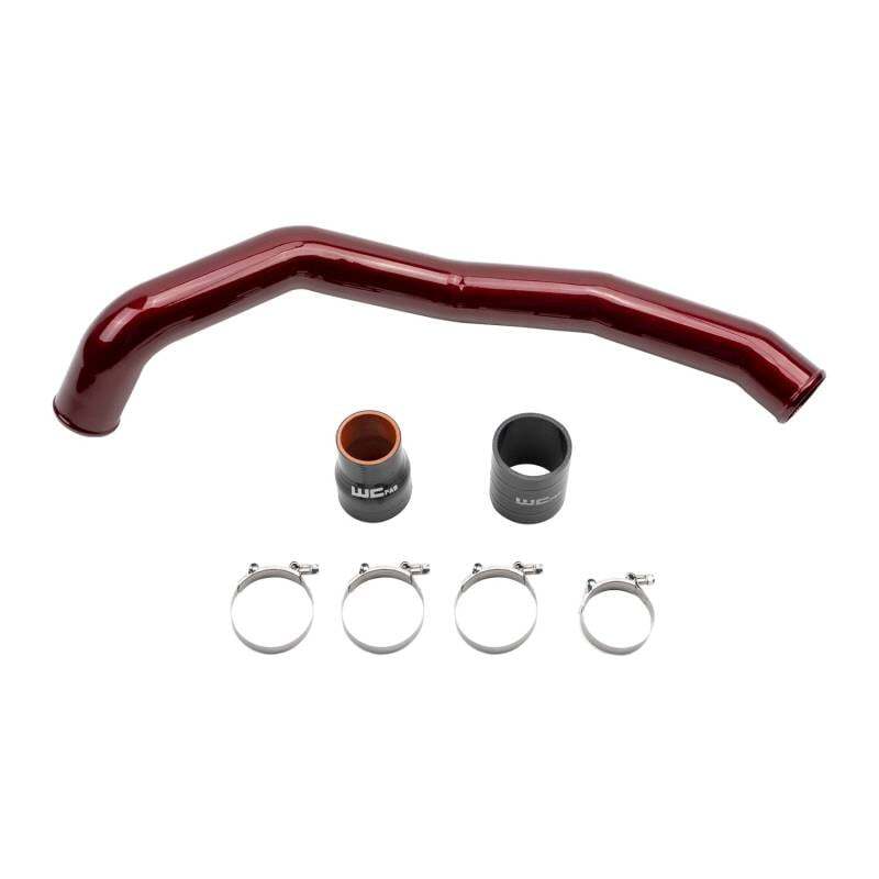 Wehrli 01-04 GM Duramax LB7 Driver Side 3in Intercooler Pipe - Bengal Grey - WCF100349-BG