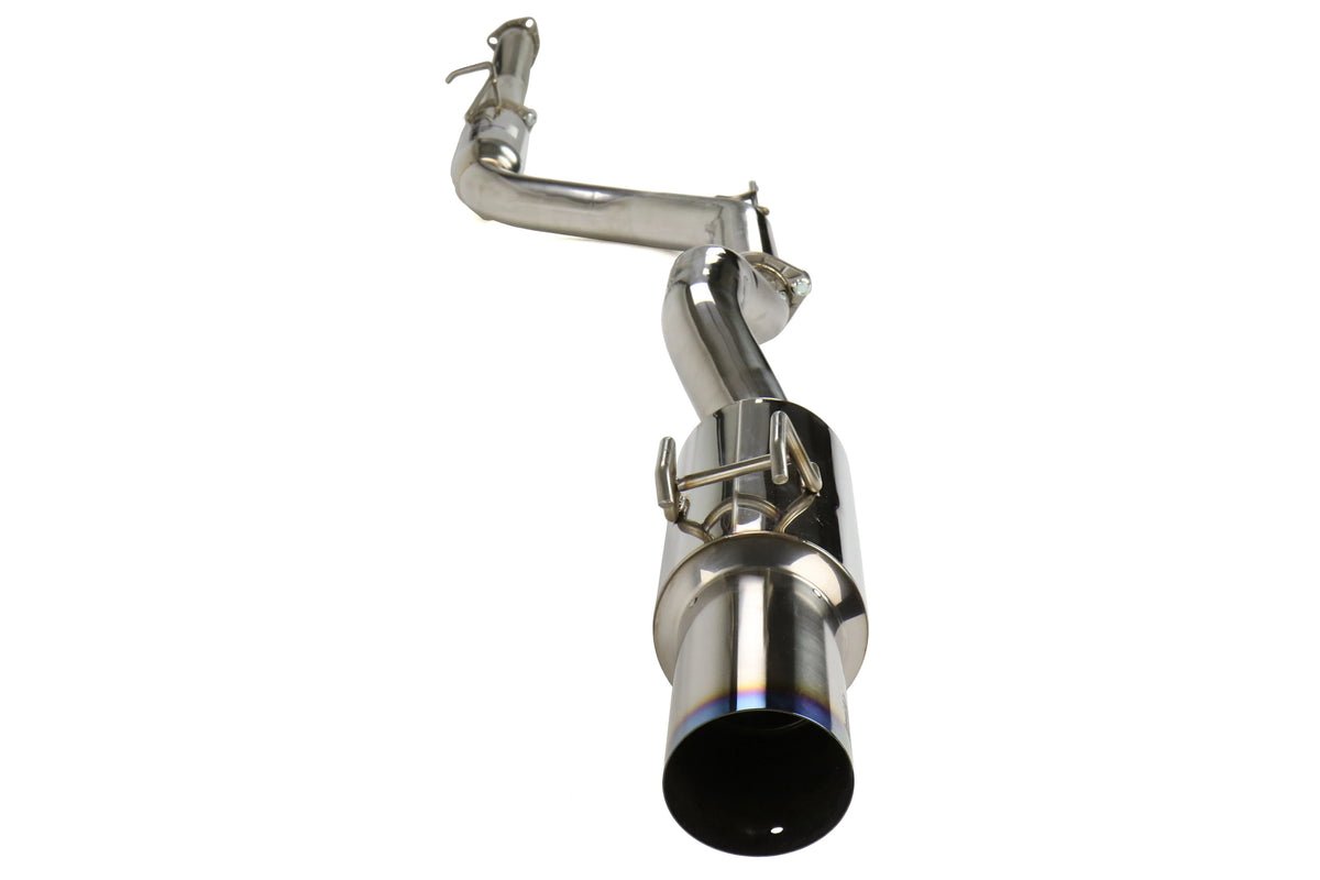 Invidia 12-15 Honda Civic Si Coupe N1 Titanium Tip 76mm Cat-Back Exhaust - HS12HC2STT