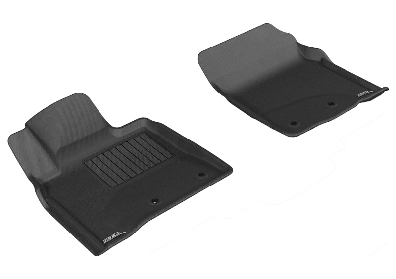 3D MAXpider 2008-2011 Lexus/Toyota LX/Land Cruiser Kagu 1st Row Floormat - Black - L1LX03711509