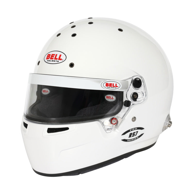 Bell Helmet Rs7 White (Hans) 55(6 7/8) Fia8859-2024/Sa2025 - 1310B22
