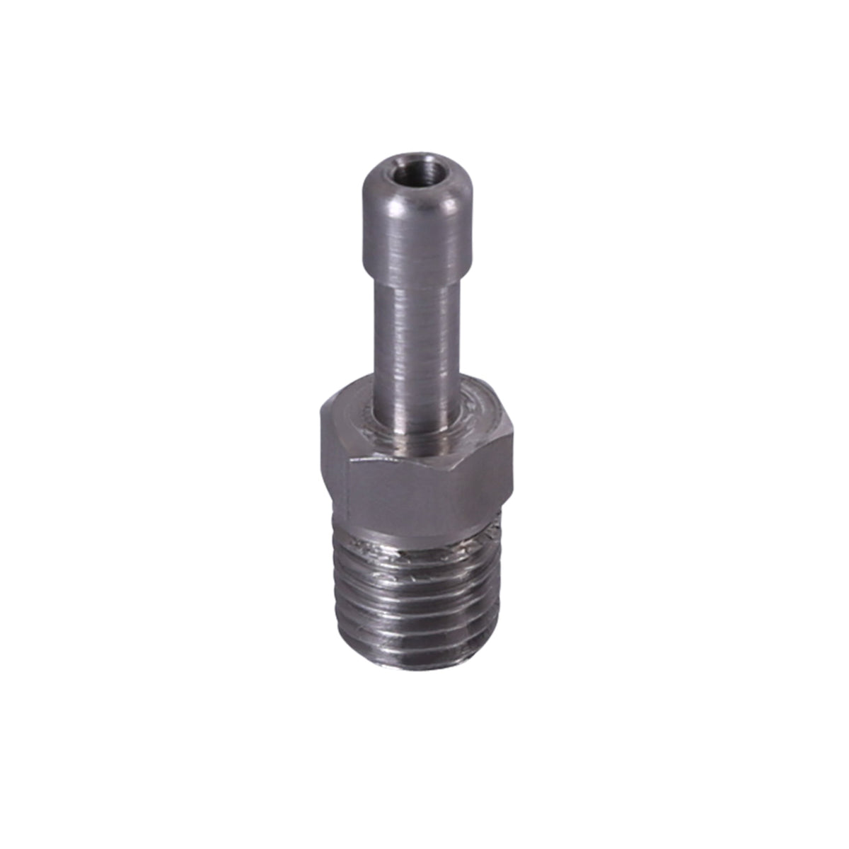 Aeromotive 1/16in NPT to 5/32in Hose Barb SS Vacuum/Boost Fitting - 15630