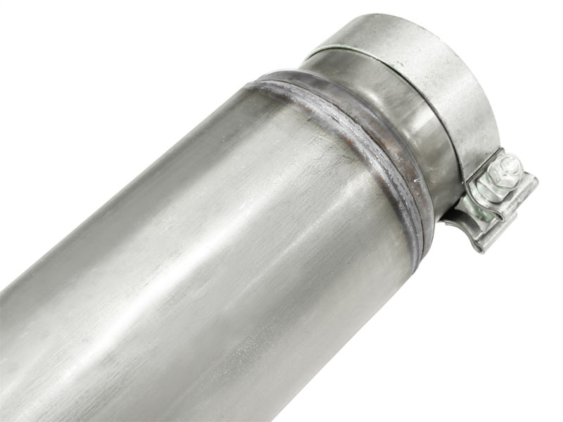 aFe Atlas Exhaust DPF-Back Aluminized Steel Exhaust Dodge Diesel Trucks 07.5-12 L6-6.7L Polished Tip - 49-02016-P
