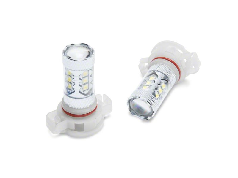 Raxiom 18-26 Jeep Wrangler JL Axial Series Stage 2 LED Fog Light Bulbs- H16 - J122514-JL - front view
