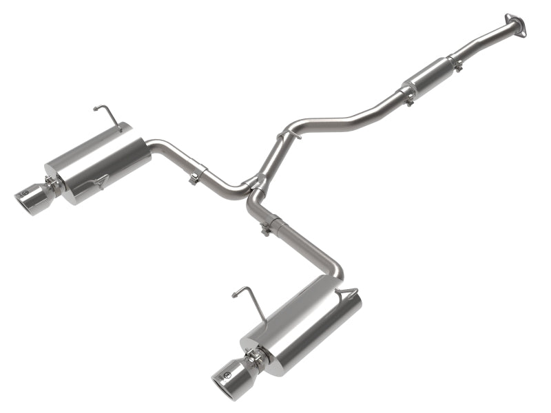 aFe Subaru Forester XT 14-18 H4-2.5L Takeda 2-1/2in to 2-1/4in  304 SS Cat-Back- Polished Tip - 49-36804-P