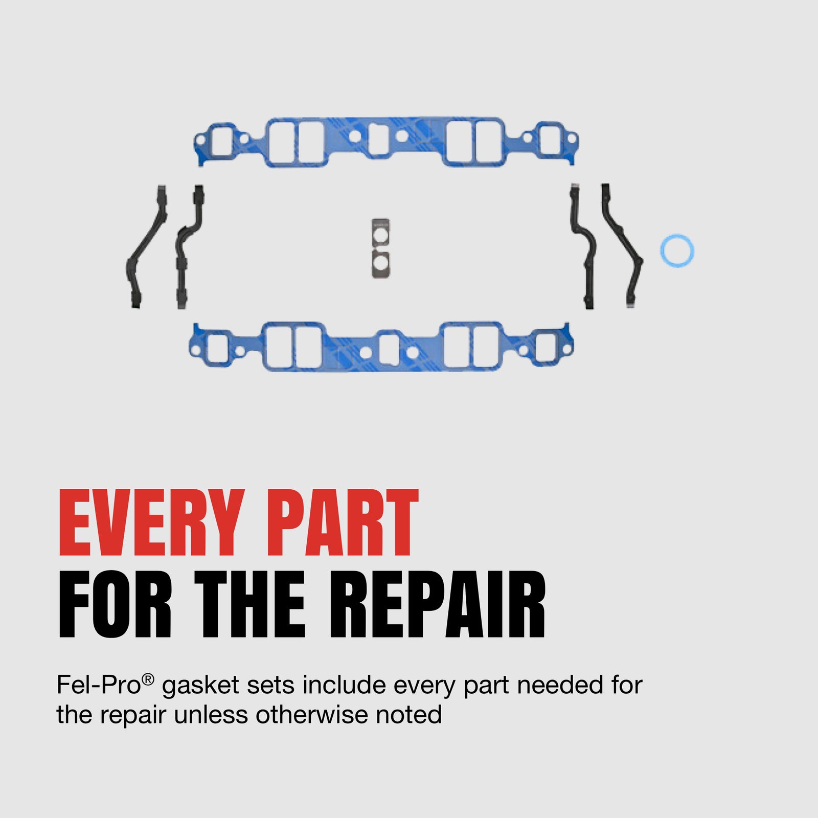 Fel-Pro 1200 Engine Intake Manifold Gasket Set - front view