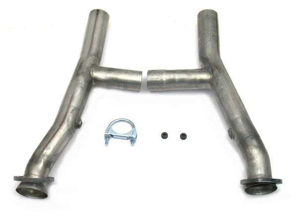 JBA 67-70 Ford Mustang 390-429 FE w/4Speed / A/T 409SS H-Pipe - 6655SH for 1967-1970 Ford Mustang - front view