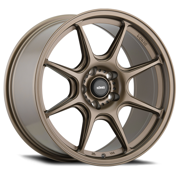 Konig Lockout 18x8.5 5x108 ET43 Matte Bronze - LK88508438 by Konig