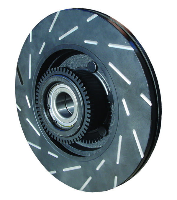 EBC 09 Ford F150 4.6 (2WD) 7 Lug USR Slotted Front Rotors - USR7503 for 2009 Ford F 150 - front view
