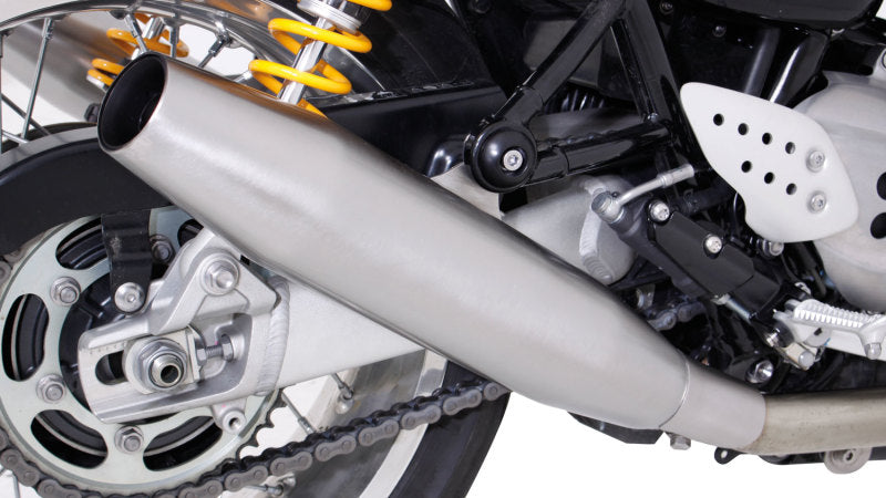 Remus 2016 Triumph Thruxton 1200 (Euro 4) Tapered Stainless Steel Slip On - Left Side - 7502 918516L by Remus