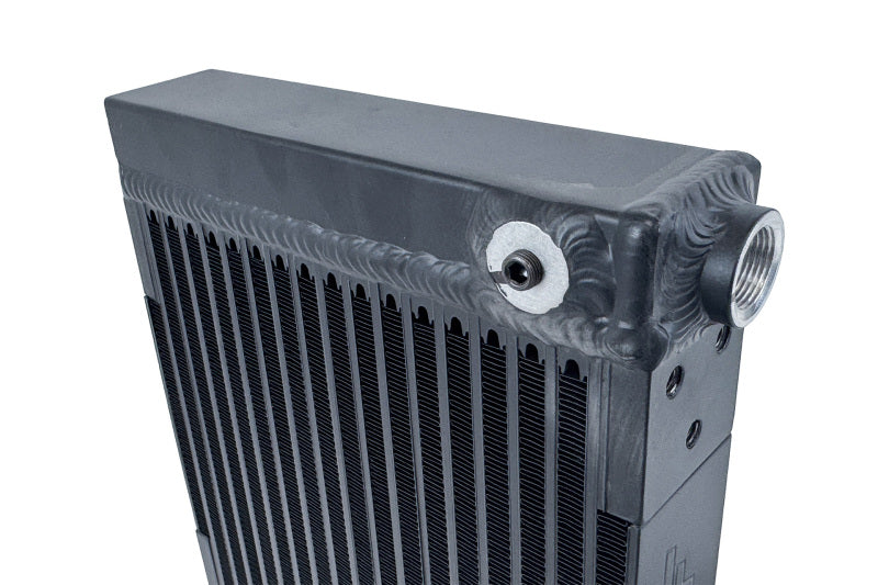CSF Universal Large Single-Pass Oil Cooler - M22 x 1.5 - 12in L x 9.33in H x 2.16in W - 8371