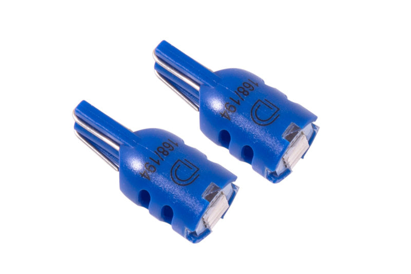 Diode Dynamics 194 LED Bulb HP3 LED - Blue Short (Pair) - DD0326P