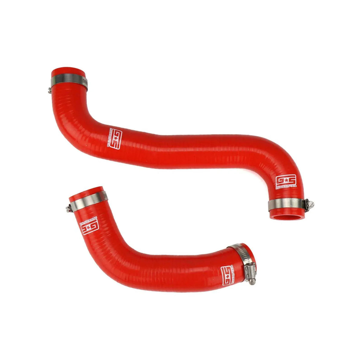 GrimmSpeed 08-14 Subaru WRX / 08-17 Subaru STi / 09-13 Subaru Forester XT Radiator Hose Kit - Black - GRM405322