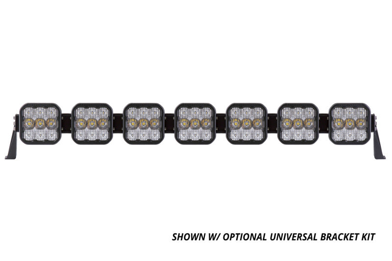 Diode Dynamics SS5 Pro Universal CrossLink 7-Pod Lightbar - White Driving - DD7258